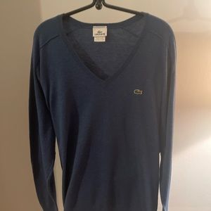 Men’s Lacoste V-neck sweater
